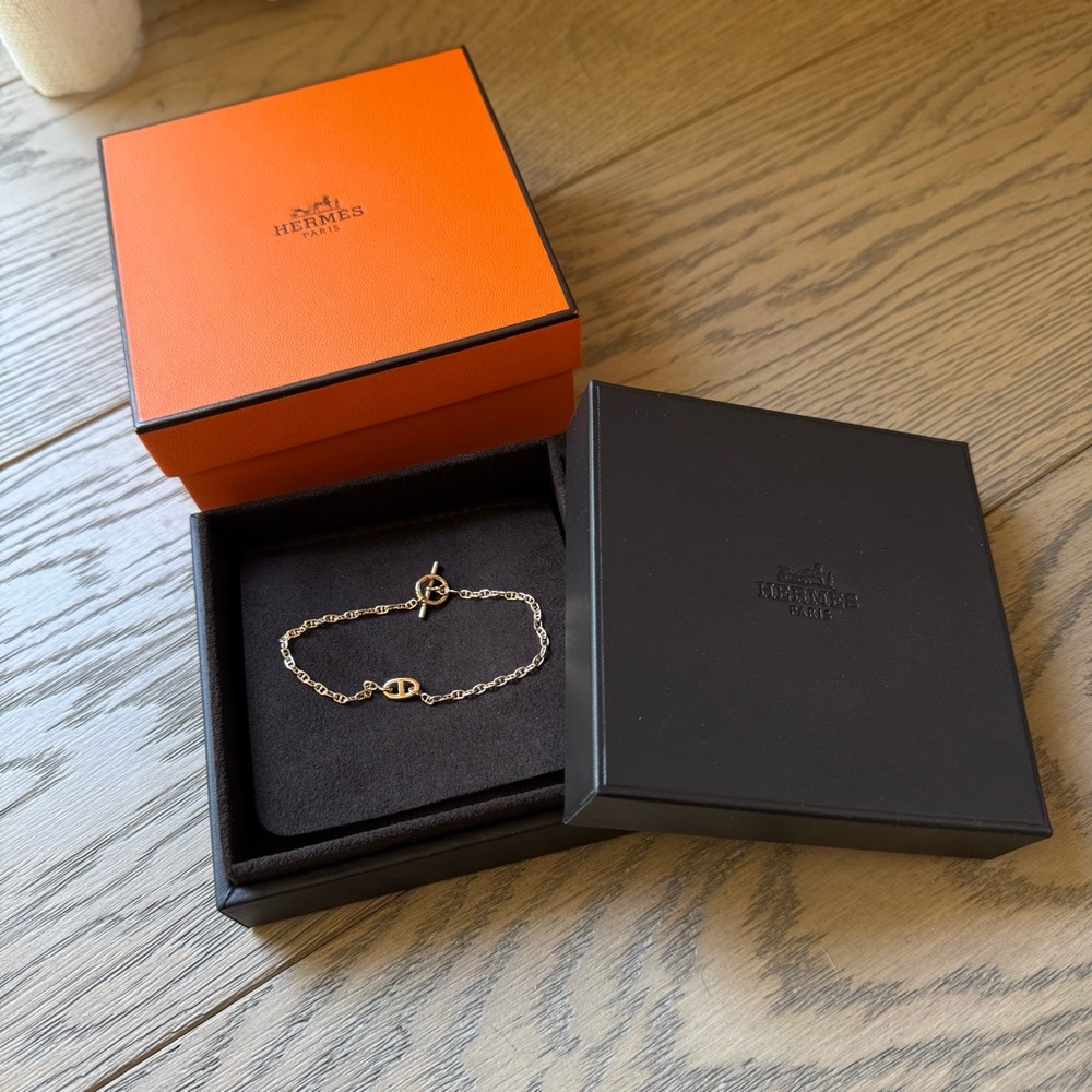 Hermes Farandole Bracelet Rose Gold